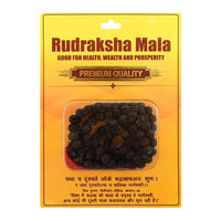 5 Mukhi Rudraksha Mala Black - 2