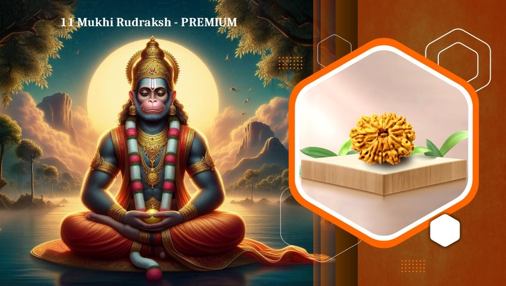 11 Mukhi Premium Rudraksha