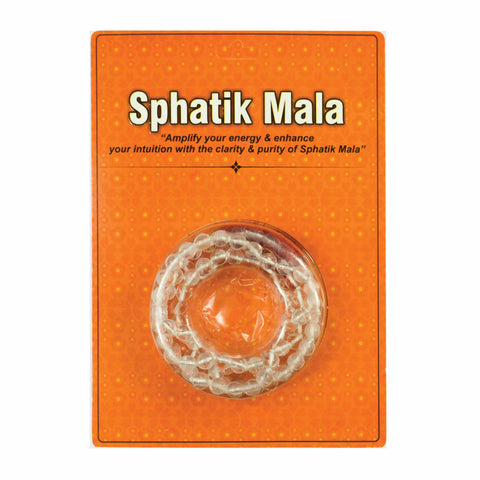 Diamond cut Sphatik Mala